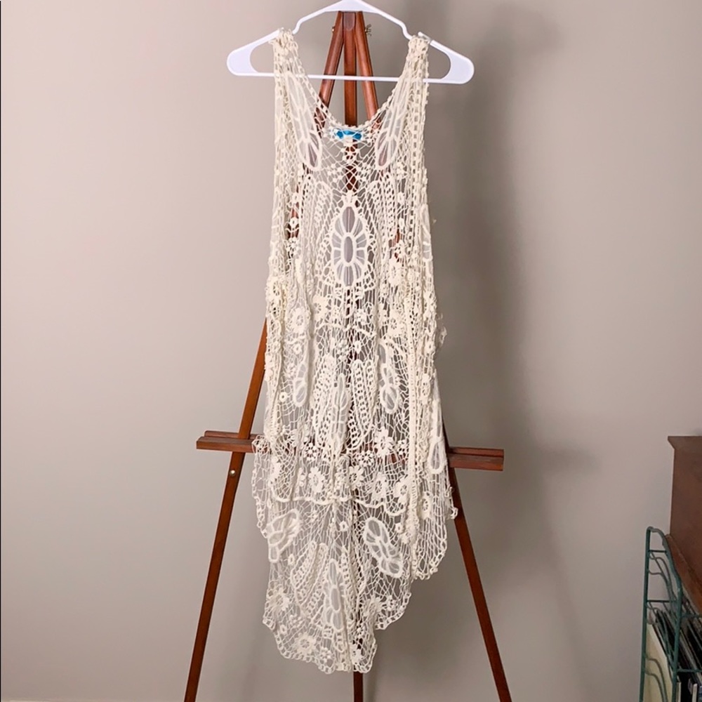Crochet duster/kimono